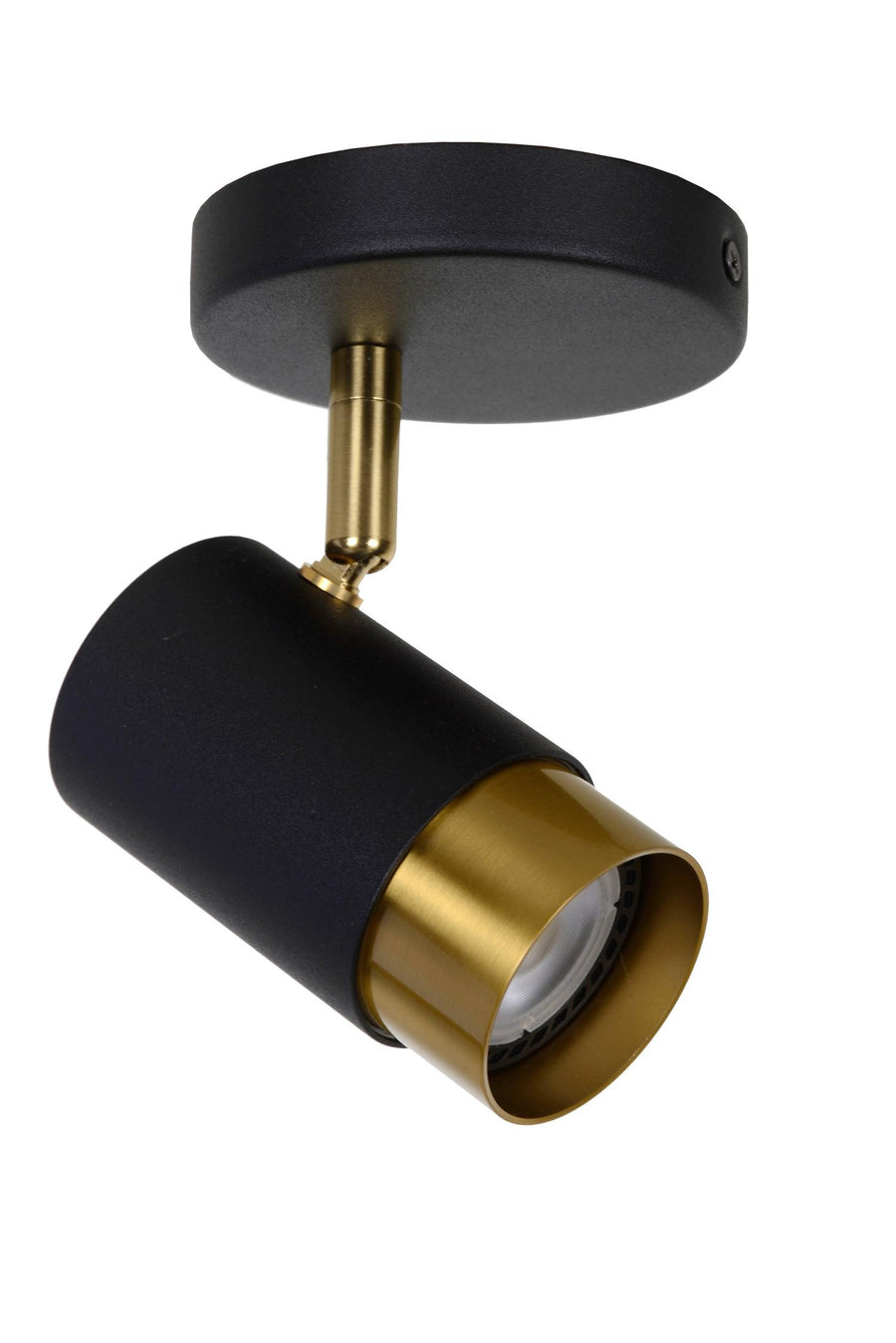 Lucide FLORIS plafondspot Ø 10 cm, GU10, zwart