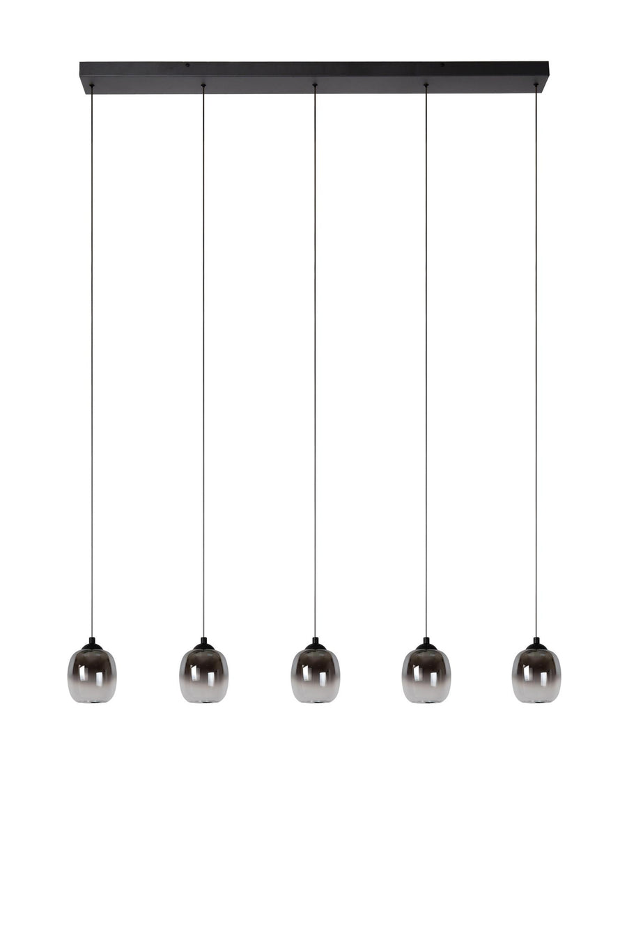 Lucide TAMINO dimbare LED-hanglamp 5 × 5,6 W, zwart