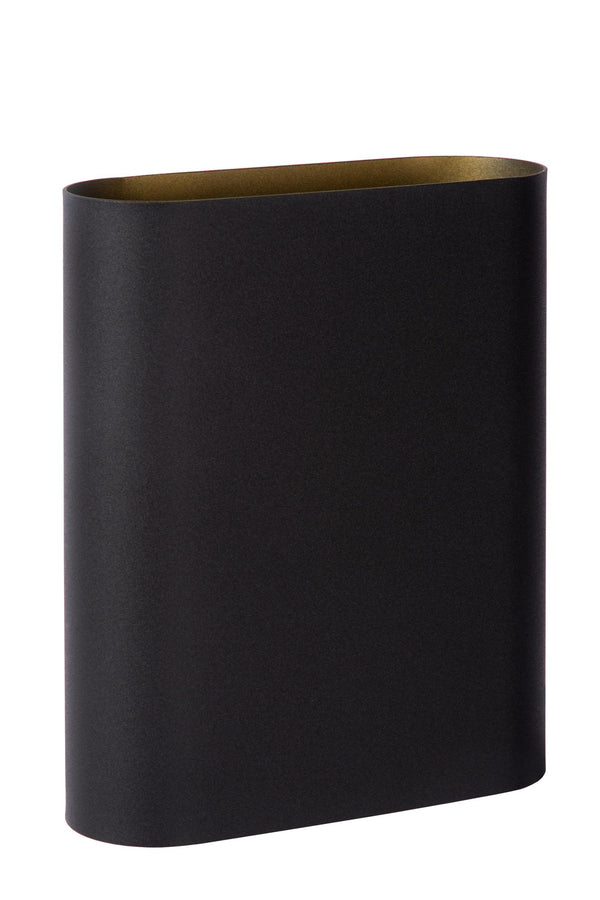Lucide OVALIS wandlamp 2 × E14, zwart