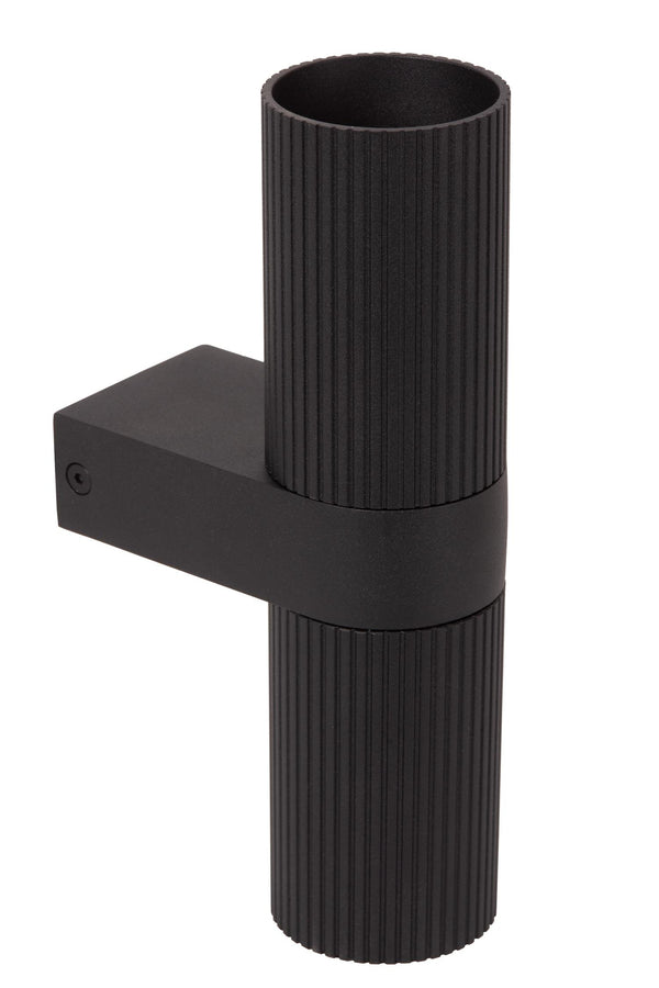 Lucide CLUBS wandspot 2 × GU10, zwart