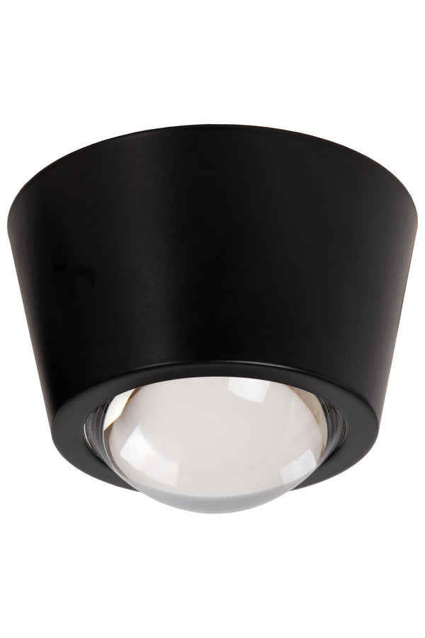 Lucide RIGON LED-plafondlamp Ø 9 cm, 6 W, zwart