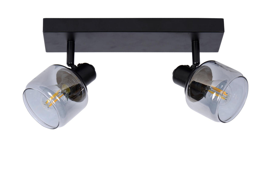 Lucide BJORN plafondspot 2 × E14, zwart