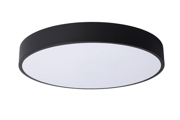 Lucide UNAR plafondlamp Ø 39,5 cm, zwart