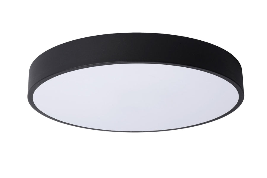 Lucide UNAR plafondlamp Ø 39,5 cm, zwart
