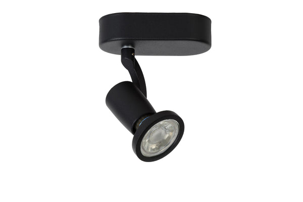 Lucide JASTER-LED plafondspot GU10, 5 W, zwart