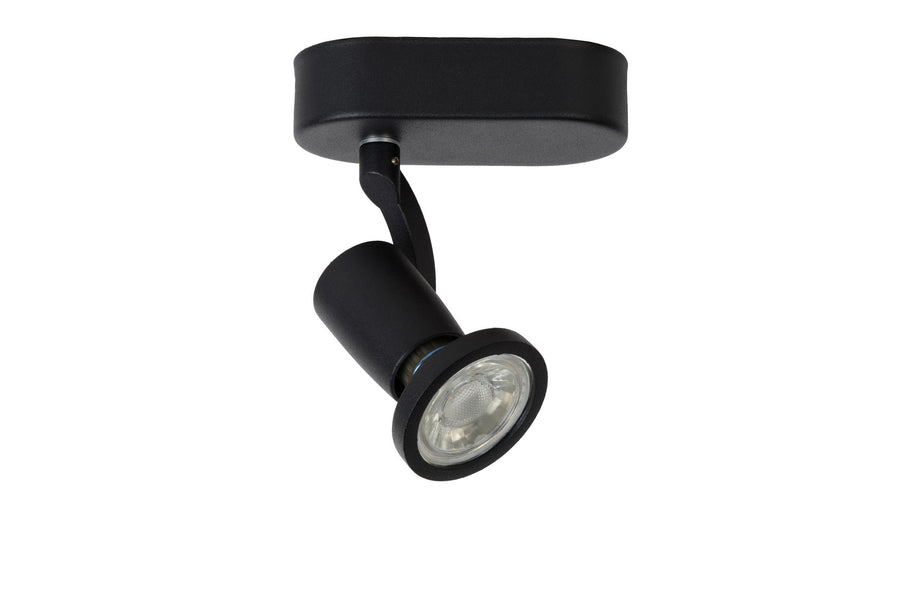 Lucide JASTER-LED plafondspot GU10, 5 W, zwart