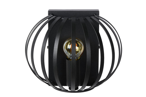 Lucide MANUELA wandlamp E14, zwart