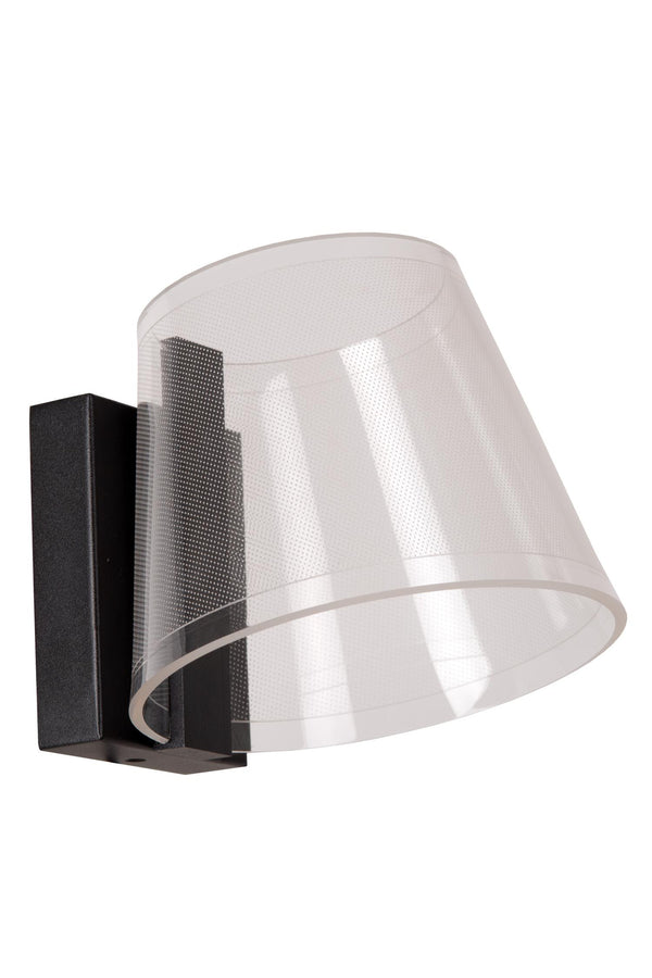 Lucide KORGIS LED-wandlamp voor de badkamer 10 W, IP44, transparant