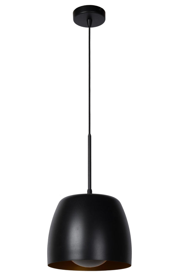 Lucide NOLAN hanglamp Ø 24 cm, E27, zwart