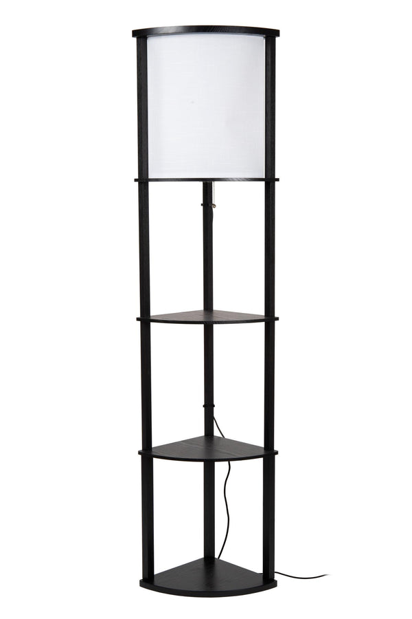 Lucide MENNO vloerlamp E27, zwart