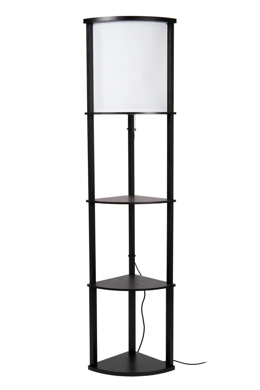 Lucide MENNO vloerlamp E27, zwart