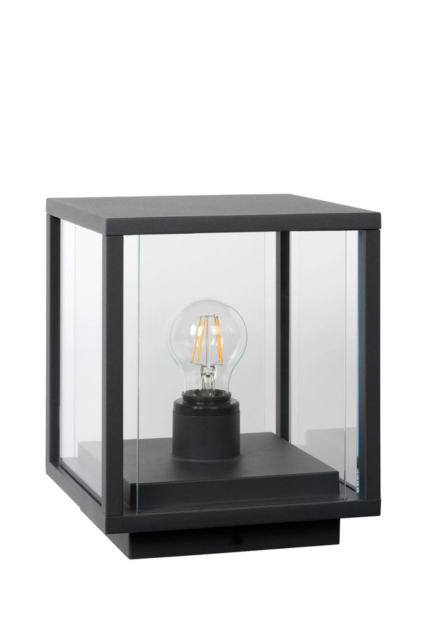 Lucide CLAIRE paallamp E27, IP54, antraciet