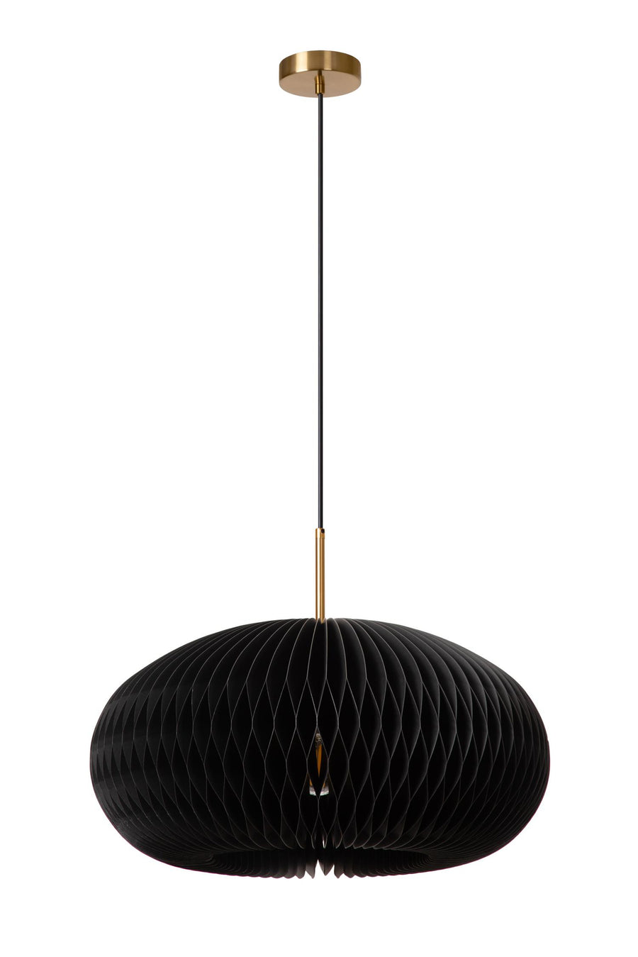 Lucide ARMONI hanglamp Ø 52 cm, E27, zwart