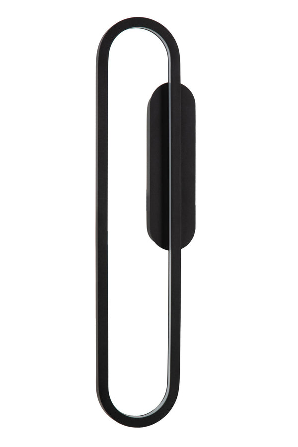 Lucide THELMA dimbare LED-wandlamp 24 W, zwart