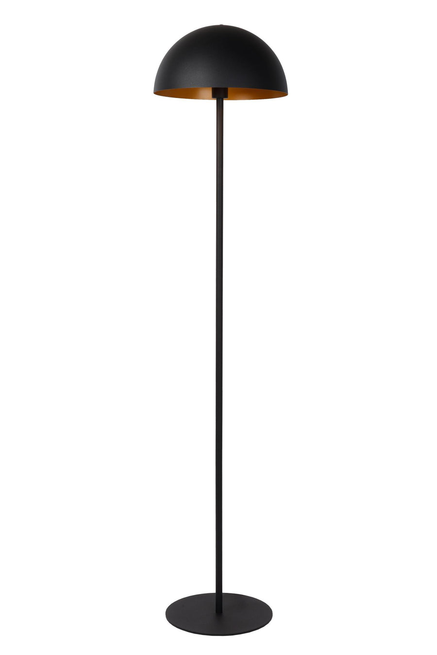 Lucide SIEMON vloerlamp Ø 35 cm, E27, zwart