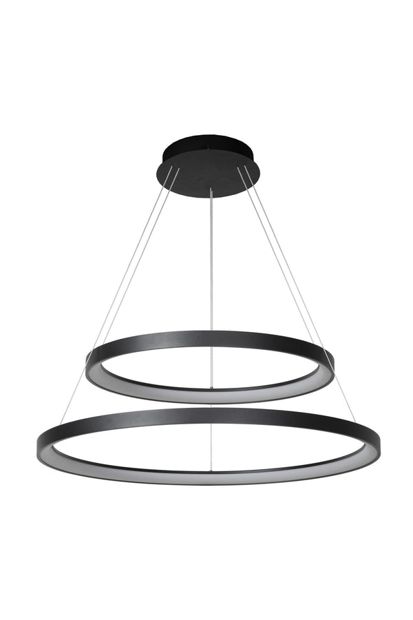 Lucide VIDAL dimbare LED-hanglamp Ø 78 cm, 92 W, zwart