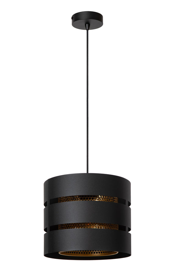 Lucide ROSAS hanglamp Ø 26 cm, E27, zwart