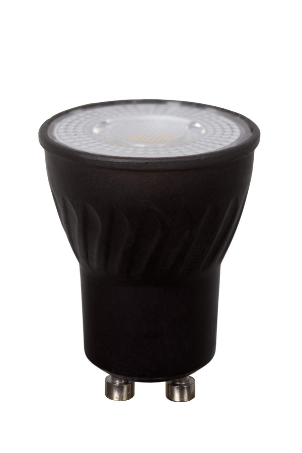 Lucide MR11 dimbare LED-lamp GU10 Ø 3,5 cm, 3,8 W, 2700 K, zwart