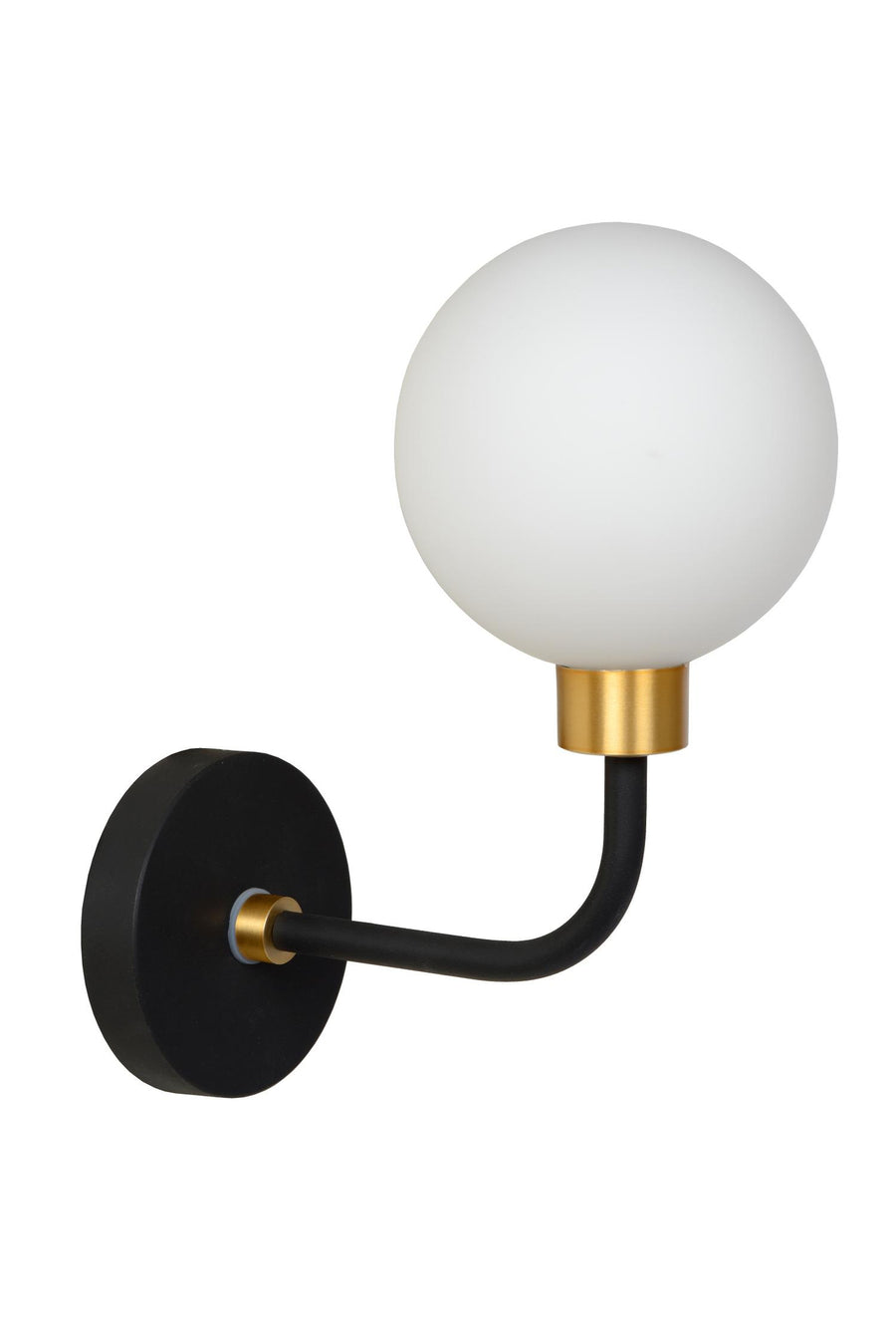 Lucide BEREND wandlamp voor de badkamer G9, IP44, zwart