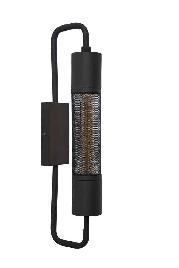 Lucide CALIXT wandlamp E27, zwart