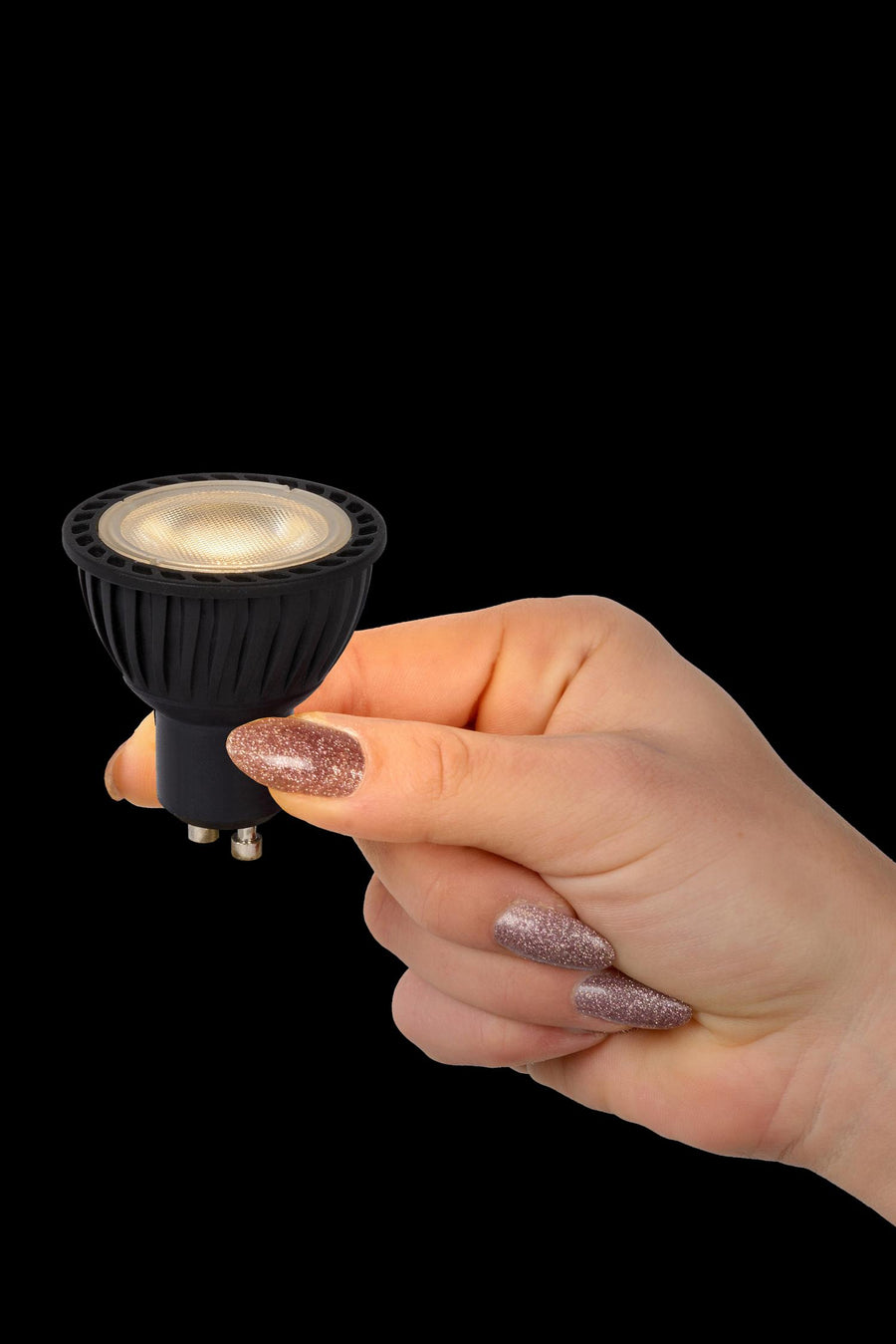 Lucide MR16 - Led bulb - Ø 5 cm - LED Dim. - GU10 (MR16) - 1x5W 3000K - Black