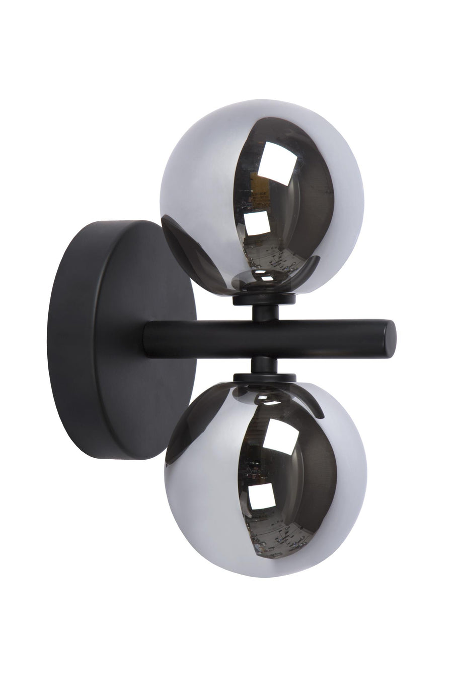 Lucide TYCHO wandlamp 2 × G9, zwart