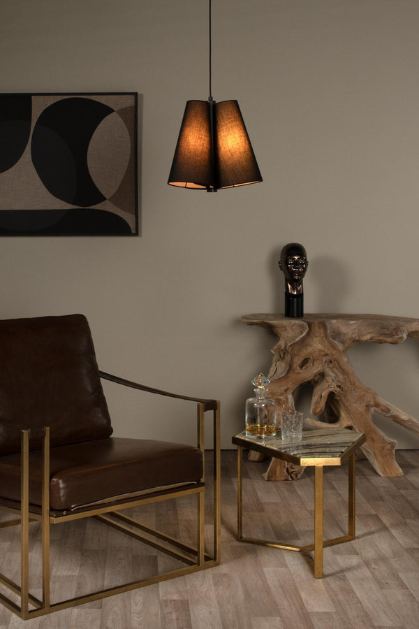Lucide GREGORY hanglamp Ø 34,3 cm, 3 × E27, zwart