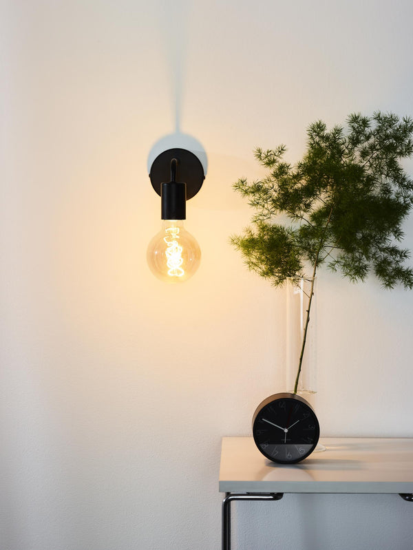 Lucide SCOTT wandlamp E27, zwart