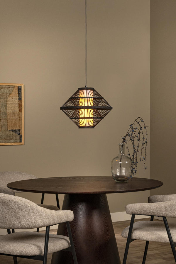 Lucide PASQUINO hanglamp Ø 40 cm, E27, zwart