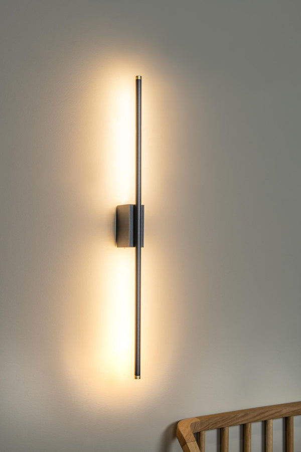Lucide MARNIK dimbare LED-wandlamp met bewegingssensor 13 W, 2700–4000 K, zwart