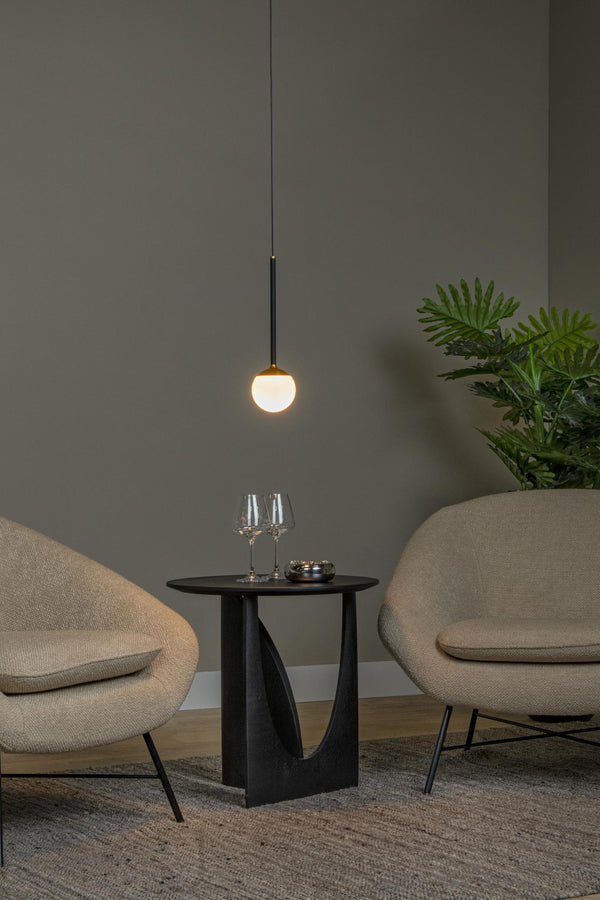 Lucide CALINA dimbare LED-hanglamp Ø 9,9 cm, 7 W, 2200–3300 K, zwart