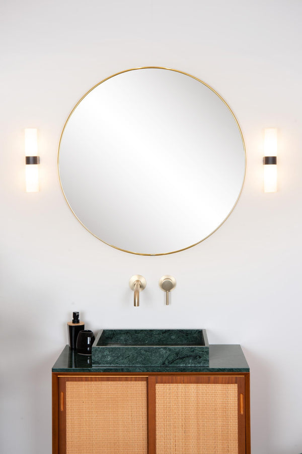 Lucide JESSE wandlamp voor de badkamer 2 × G9, IP44, zwart