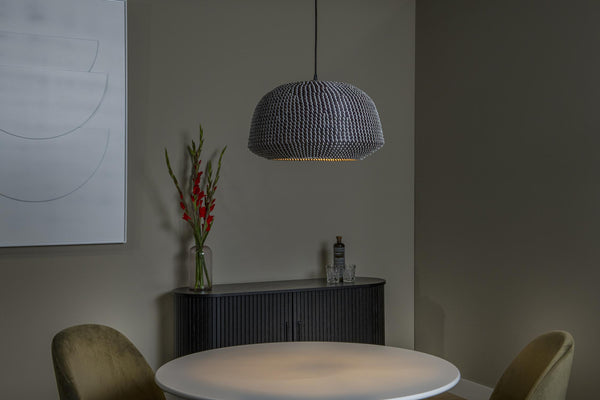 Lucide MADUKA hanglamp E27, zwart