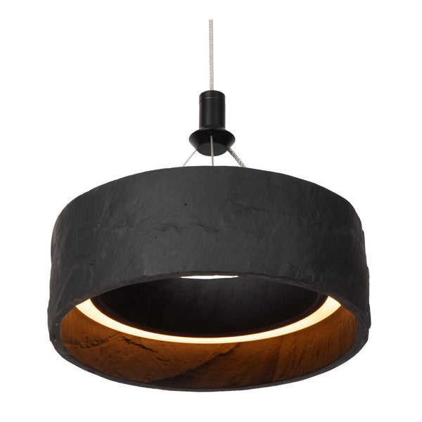 Lucide ADELANTE dimbare LED-hanglamp Ø 60 cm, 36 W, 2200–3300 K, zwart