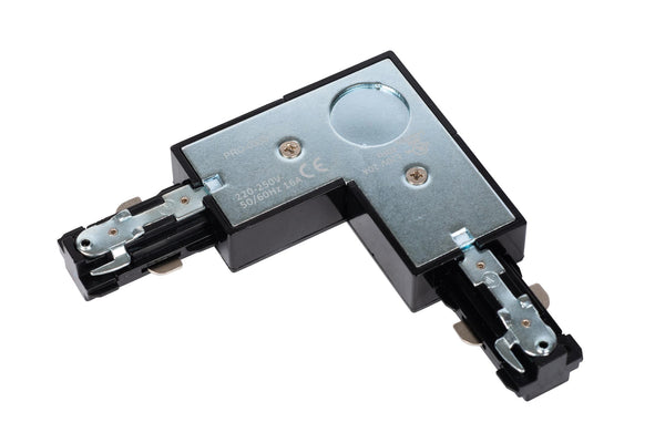 Lucide TRACK L-connector links, zwart