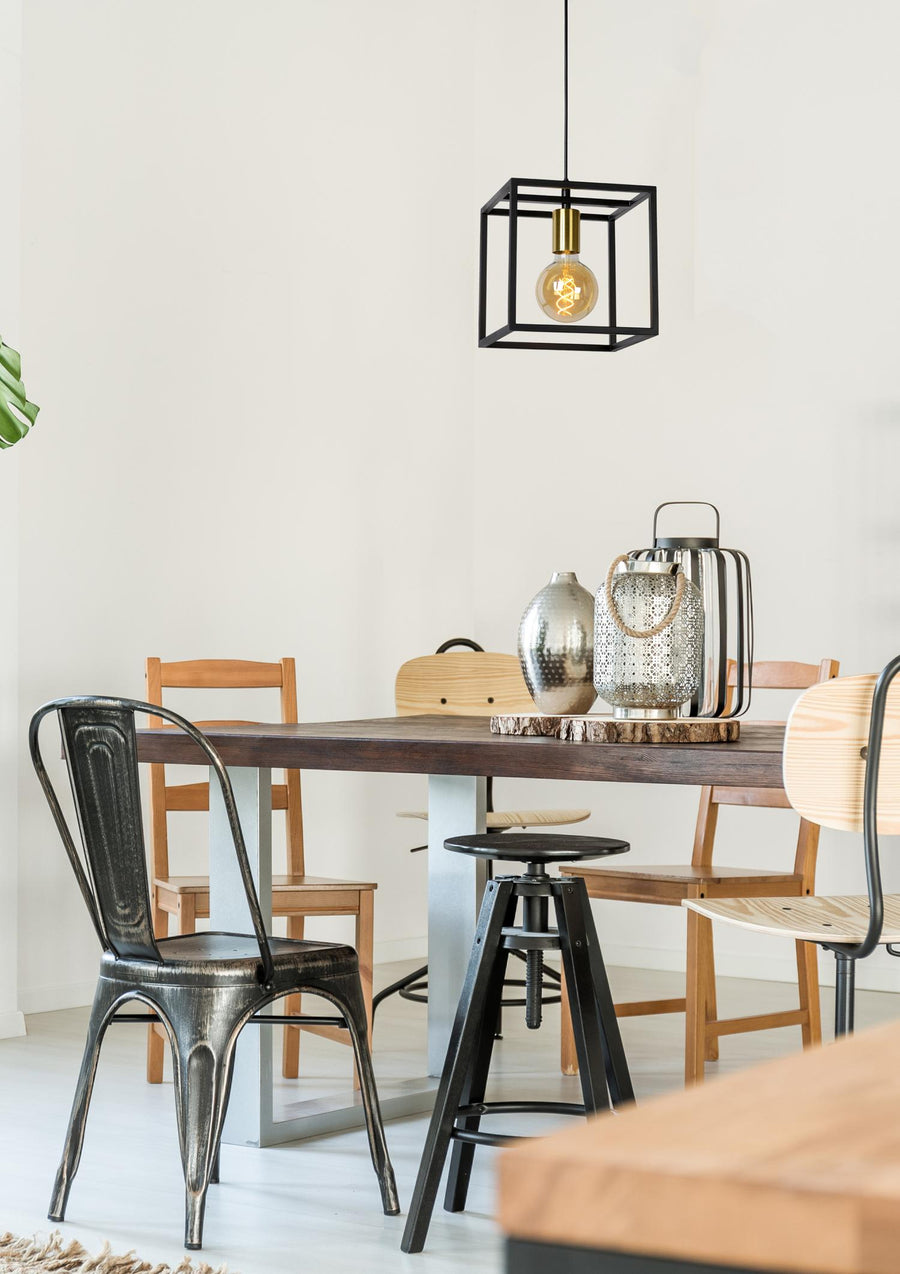Lucide RUBEN hanglamp E27, zwart