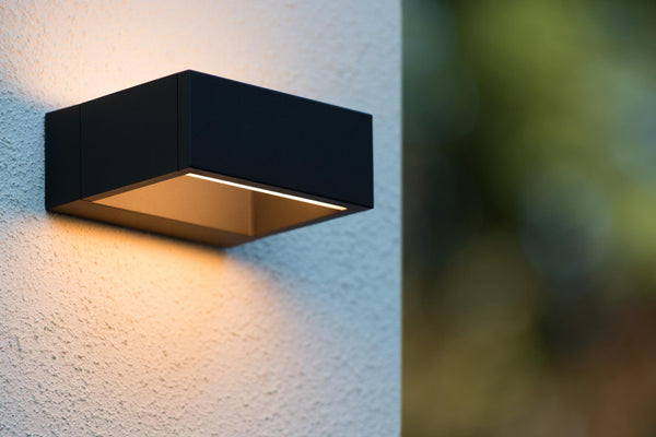 Lucide GOA LED-wandlamp voor binnen en buiten 10 W, IP54, antraciet