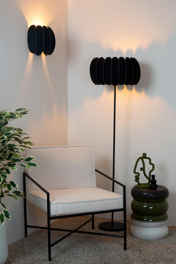 Lucide SPENCER wandlamp E27, zwart