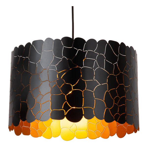 Lucide ALMELO hanglamp Ø 40 cm, E27, zwart
