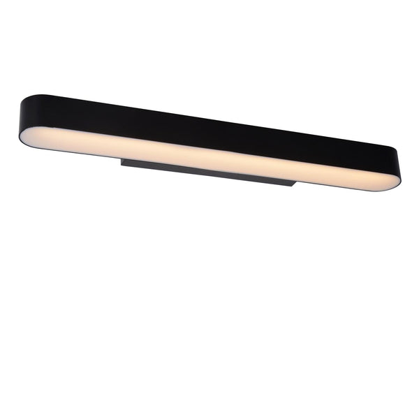 Lucide MADELON LED-wandlamp voor de badkamer 9 W, IP44, zwart
