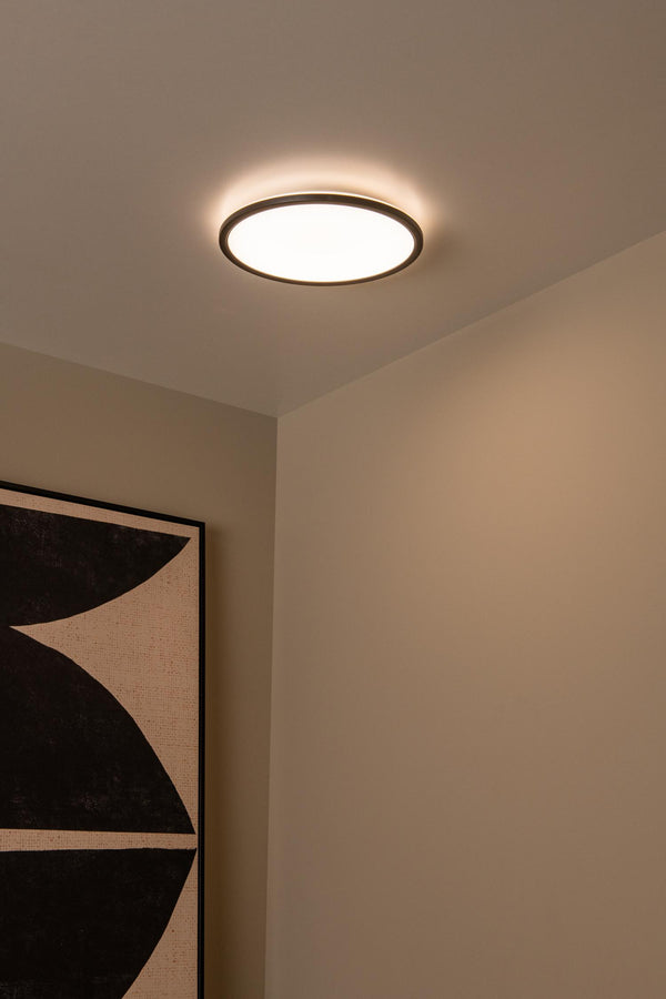 Lucide CASTOR dimbare LED-plafondlamp Ø 32 cm, 20 W, 2700–6500 K, opaal