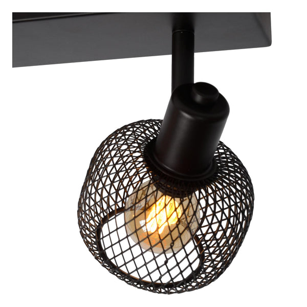 Lucide MAREN plafondspot 2 × E14, zwart
