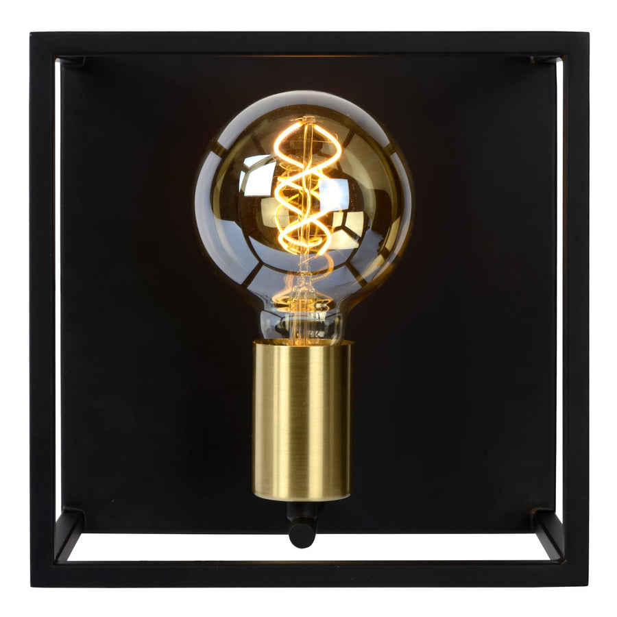 Lucide RUBEN wandlamp E27, zwart