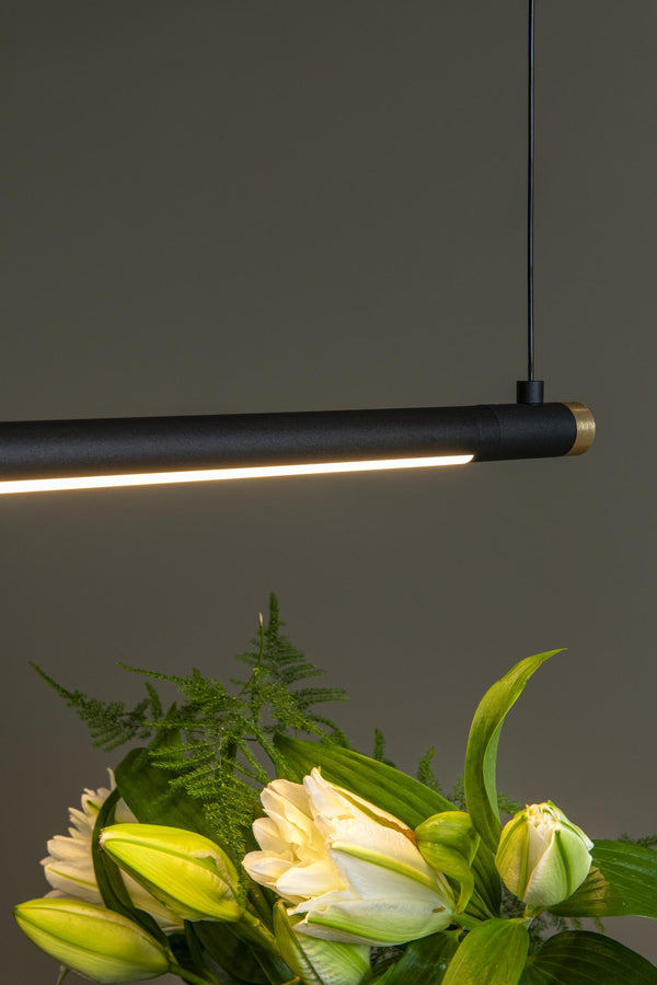 Lucide MARNIK dimbare LED-hanglamp met bewegingssensor Ø 2,5 cm, 22 W, 2700–4000 K, zwart