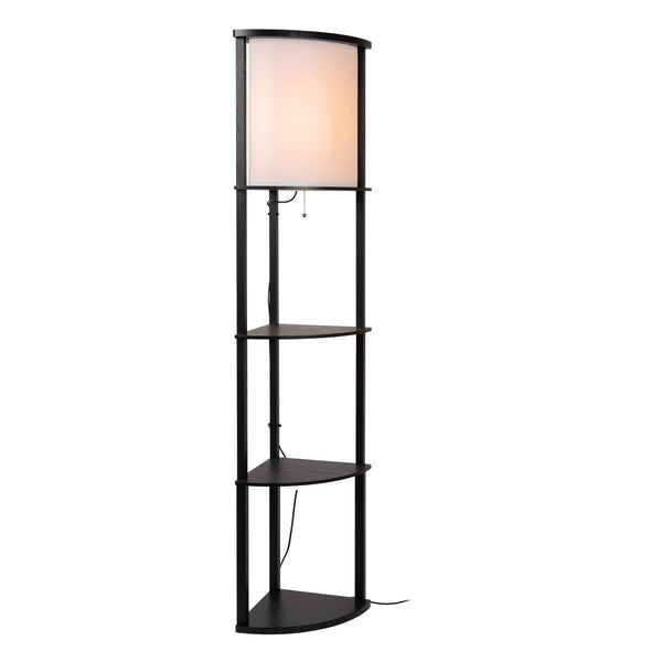 Lucide MENNO vloerlamp E27, zwart