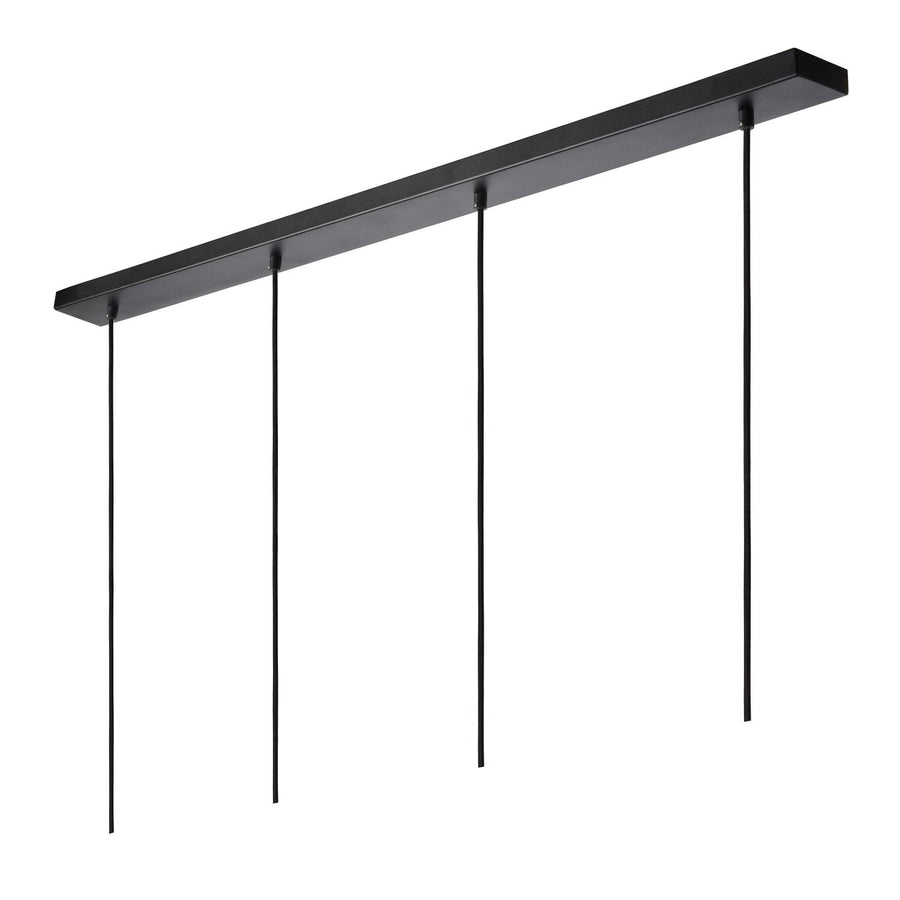 Lucide GIPSY hanglamp 4 × E27, zwart