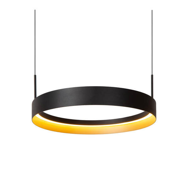 Lucide RADIANT dimbare LED-hanglamp 2 × 38 W, 2200–3000 K, zwart