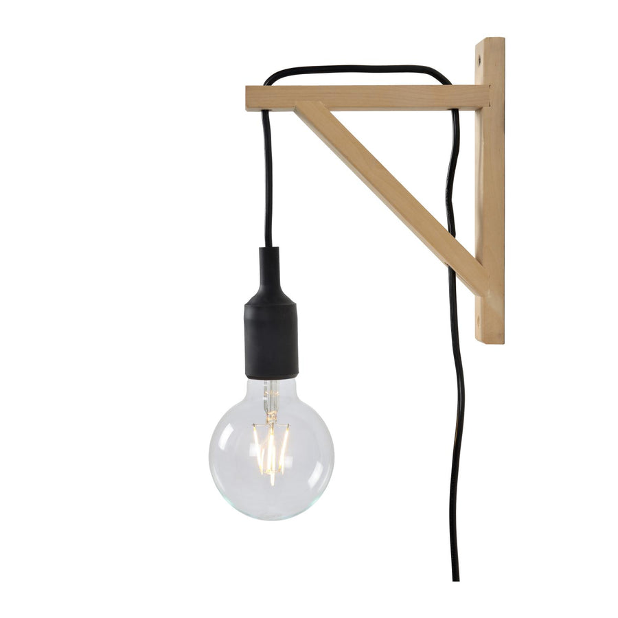 Lucide FIX wandlamp E27, zwart