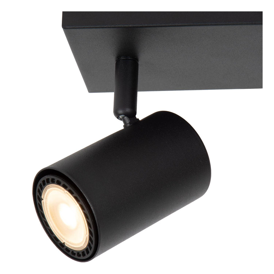 Lucide AMIGO plafondspot 2 × GU10, zwart