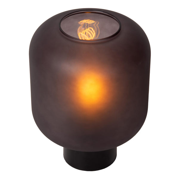 Lucide ELOISE tafellamp Ø 21 cm, E27, zwart